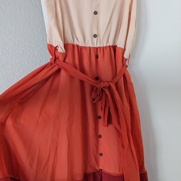 Orange Bloomchic Maxi Dress - Picture 2 of 4